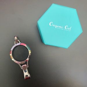 Origami Owl Large Silver Lanyard Base